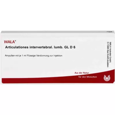 ARTICULATIONES intervertebral.lumb.GL D 6 ampolas, 10X1 ml ARTICULATIONES intervertebral.lumb.GL D 6 ampolas, 10X1 ml