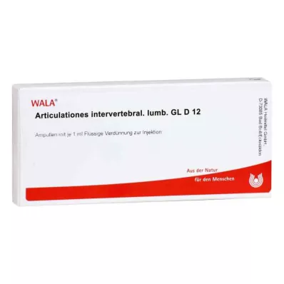ARTICULATIONES intervertebral.lumb.GL D 12 amp, 10X1 ml ARTICULATIONES intervertebral.lumb.GL D 12 amp, 10X1 ml