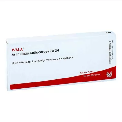 ARTICULATIO radiocarpea GL D 6 ampolas, 10X1 ml