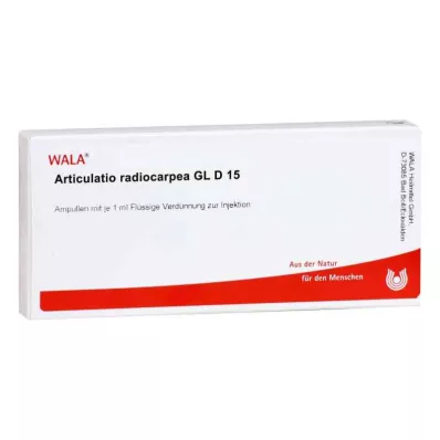 ARTICULATIO radiocarpea GL D 15 ampolas, 10X1 ml ARTICULATIO radiocarpea GL D 15 ampolas, 10X1 ml