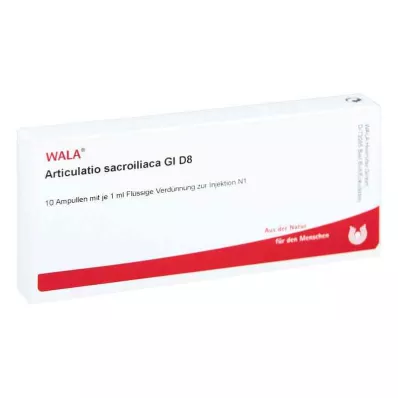 ARTICULATIO sacroiliaca GL D 8 ampolas, 10X1 ml