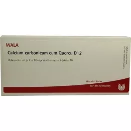 CALCIUM CARBONICUM CUM quercus D 12 ampolas, 10X1 ml