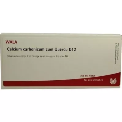 CALCIUM CARBONICUM CUM quercus D 12 ampolas, 10X1 ml