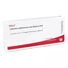 CALCIUM CARBONICUM CUM quercus D 12 ampolas, 10X1 ml