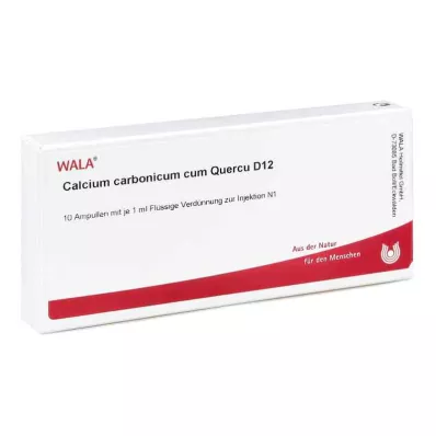 CALCIUM CARBONICUM CUM quercus D 12 ampolas, 10X1 ml