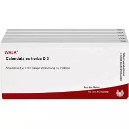 CALENDULA EX Herba D 3 ampolas, 50X1 ml