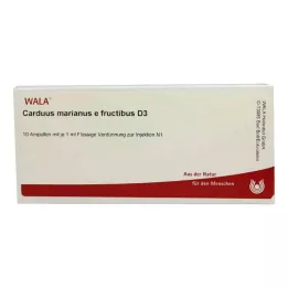 CARDUUS MARIANUS E fructibus D 3 ampolas, 10X1 ml