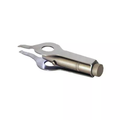 NIPPES Pinça inoxidável com luz n.º 767E, 1 pc NIPPES Pinça inoxidável com luz n.º 767E, 1 pc