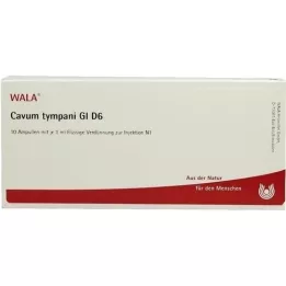 CAVUM tympani GL D 6 ampolas, 10X1 ml