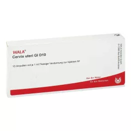 CERVIX uteri GL D 10 ampolas, 10X1 ml