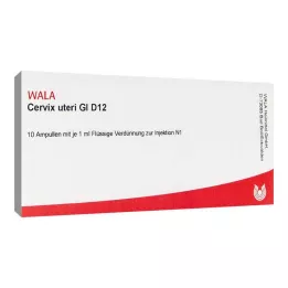 CERVIX uteri GL D 12 ampolas, 10X1 ml