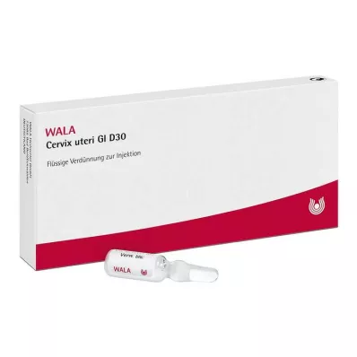 CERVIX uteri GL D 30 ampolas, 10X1 ml