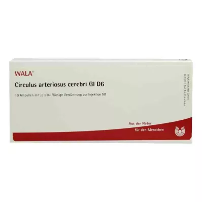 CIRCULUS arteriosus cerebri GL D 6 ampolas, 10X1 ml