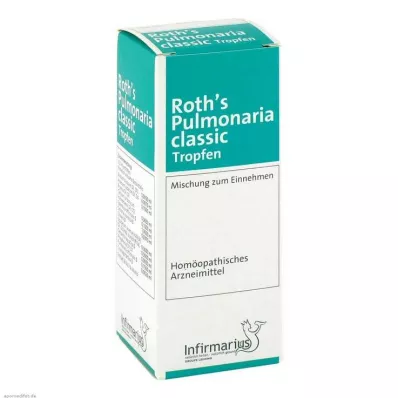ROTHS Gotas clássicas de Pulmonaria, 50 ml ROTHS Gotas clássicas de Pulmonaria, 50 ml
