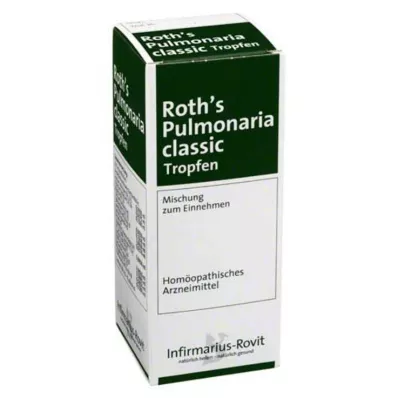 ROTHS Gotas clássicas de Pulmonaria, 100 ml ROTHS Gotas clássicas de Pulmonaria, 100 ml