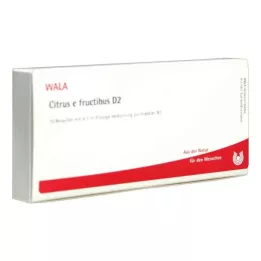 CITRUS E FRUCTIBUS D 2 ampolas, 10X1 ml
