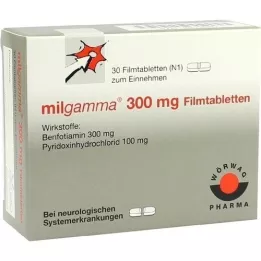 MILGAMMA 300 mg comprimidos revestidos por película, 30 unidades