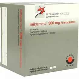 MILGAMMA Comprimidos revestidos por película de 300 mg, 90 unidades