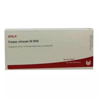CORPUS VITREUM GL D 30 ampolas, 10X1 ml CORPUS VITREUM GL D 30 ampolas, 10X1 ml