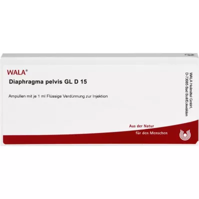 DIAPHRAGMA PELVIS GL D 15 ampolas, 10X1 ml
