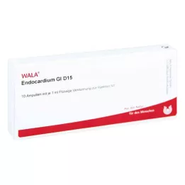 ENDOCARDIUM GL D 15 ampolas, 10X1 ml