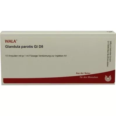 GLANDULA PAROTIS GL D 5 ampolas, 10X1 ml