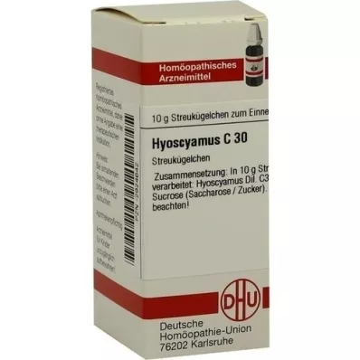 HYOSCYAMUS C 30 glóbulos, 10 g