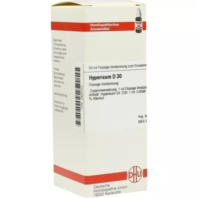 HYPERICUM Diluição D 30, 50 ml