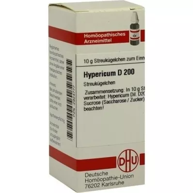 HYPERICUM D 200 glóbulos, 10 g