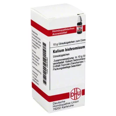 KALIUM BICHROMICUM C 30 glóbulos, 10 g