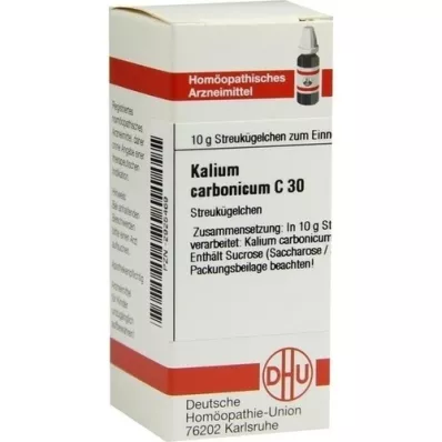 KALIUM CARBONICUM C 30 glóbulos, 10 g