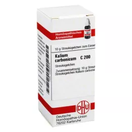 KALIUM CARBONICUM C 200 glóbulos, 10 g