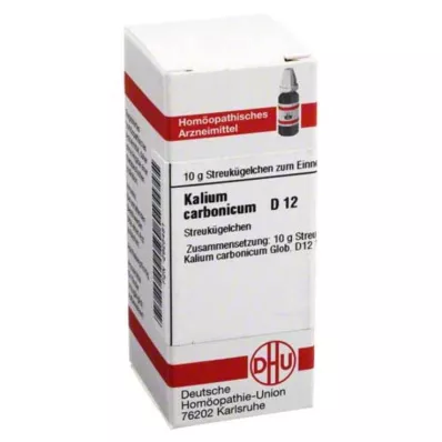 KALIUM CARBONICUM D 12 glóbulos, 10 g KALIUM CARBONICUM D 12 glóbulos, 10 g