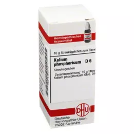 KALIUM PHOSPHORICUM D 6 glóbulos, 10 g