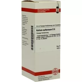 KALIUM SULFURICUM Diluição D 6, 50 ml