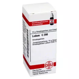LEDUM C 200 glóbulos, 10 g