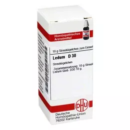 LEDUM D 30 glóbulos, 10 g