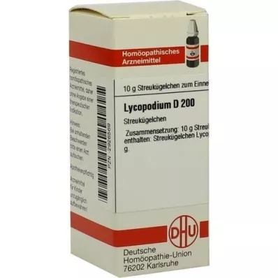 LYCOPODIUM D 200 glóbulos, 10 g