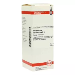MAGNESIUM CARBONICUM Diluição D 6, 50 ml