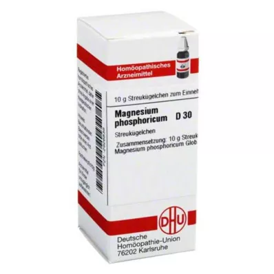MAGNESIUM PHOSPHORICUM D 30 glóbulos, 10 g MAGNESIUM PHOSPHORICUM D 30 glóbulos, 10 g