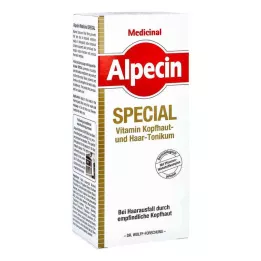 ALPECIN MED.Tónico vitamínico especial para o couro cabeludo e o cabelo, 200 ml