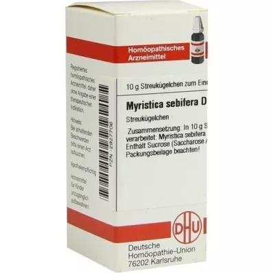 MYRISTICA SEBIFERA D 4 glóbulos, 10 g