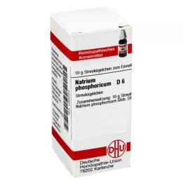 NATRIUM PHOSPHORICUM D 6 glóbulos, 10 g