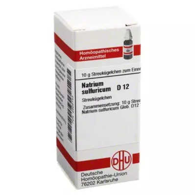 NATRIUM SULFURICUM D 12 glóbulos, 10 g NATRIUM SULFURICUM D 12 glóbulos, 10 g