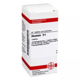 OKOUBAKA D 6 Comprimidos, 80 Cápsulas