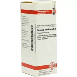 PAEONIA OFFICINALIS Diluição D 3, 20 ml