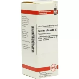 PAEONIA OFFICINALIS Diluição D 3, 20 ml