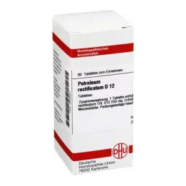 PETROLEUM RECTIFICATUM D 12 Comprimidos, 80 Cápsulas