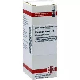 PLANTAGO MAJOR Diluição D 4, 20 ml