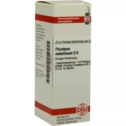 PLUMBUM METALLICUM Diluição D 6, 20 ml